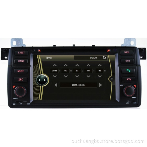 Ouchuangbo Auto-Radio DVD System for BMW 3 Series E46 GPS Navigation iPod USB RDS